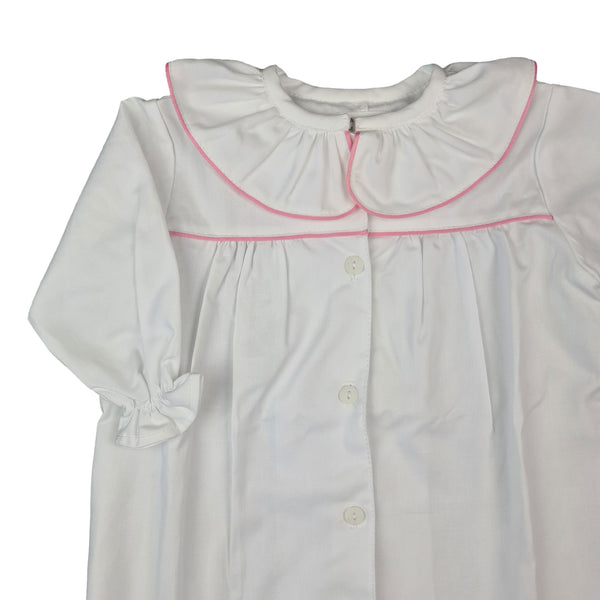 Pijama bébe branco e rosa (6921940041927)