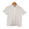 Camisa manga curta Xadrez Bordeaux (6743332094151)